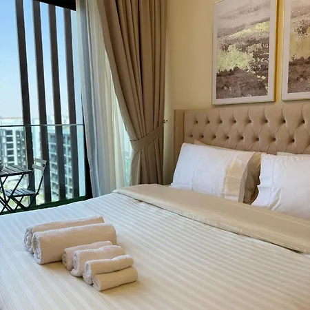 Skyview Studio Apartment Dubai Exterior foto
