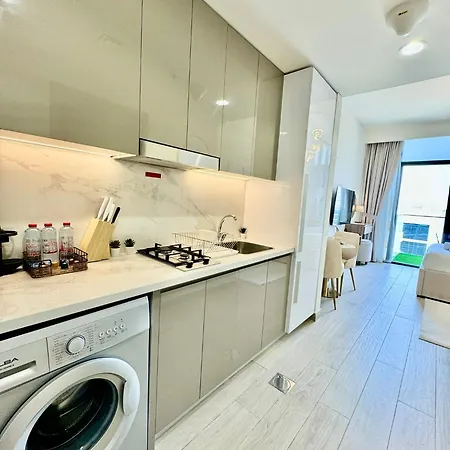 Skyview Studio Apartment Dubai Exterior foto